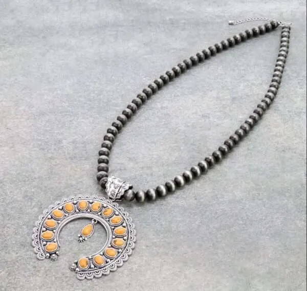 Squash Blossom Turquoise Necklace, Navajo Squash Blossom Necklace ,Squash Blossom Necklace Vintage, Turquoise Necklace