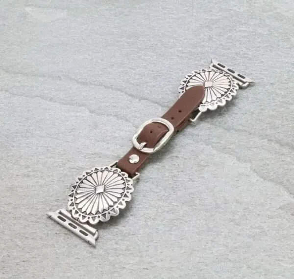 Western Apple Watch Leather Band 42/44/45mm